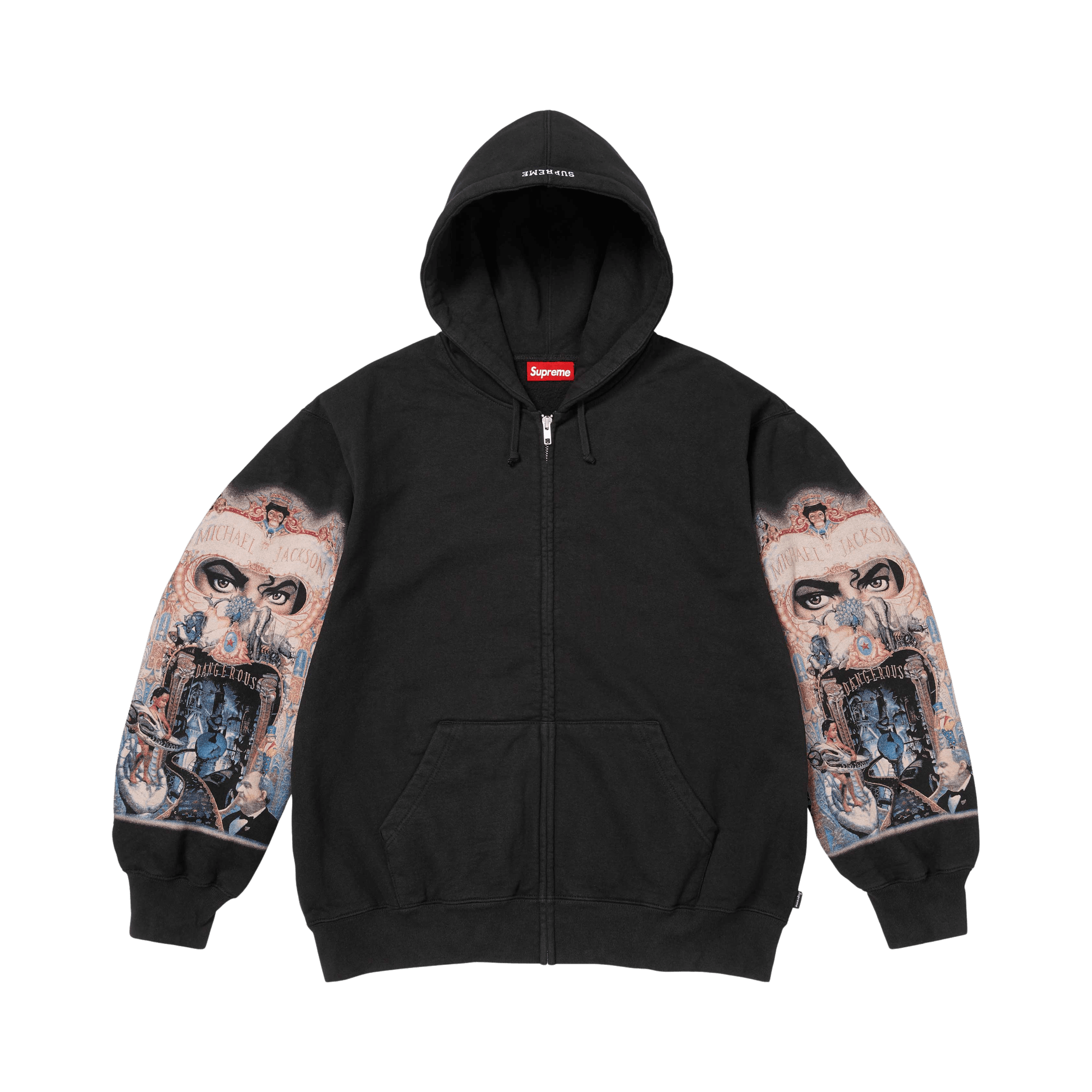 Supreme Supreme Collage Zip Up Hooded Sweatshirt | Grailed
