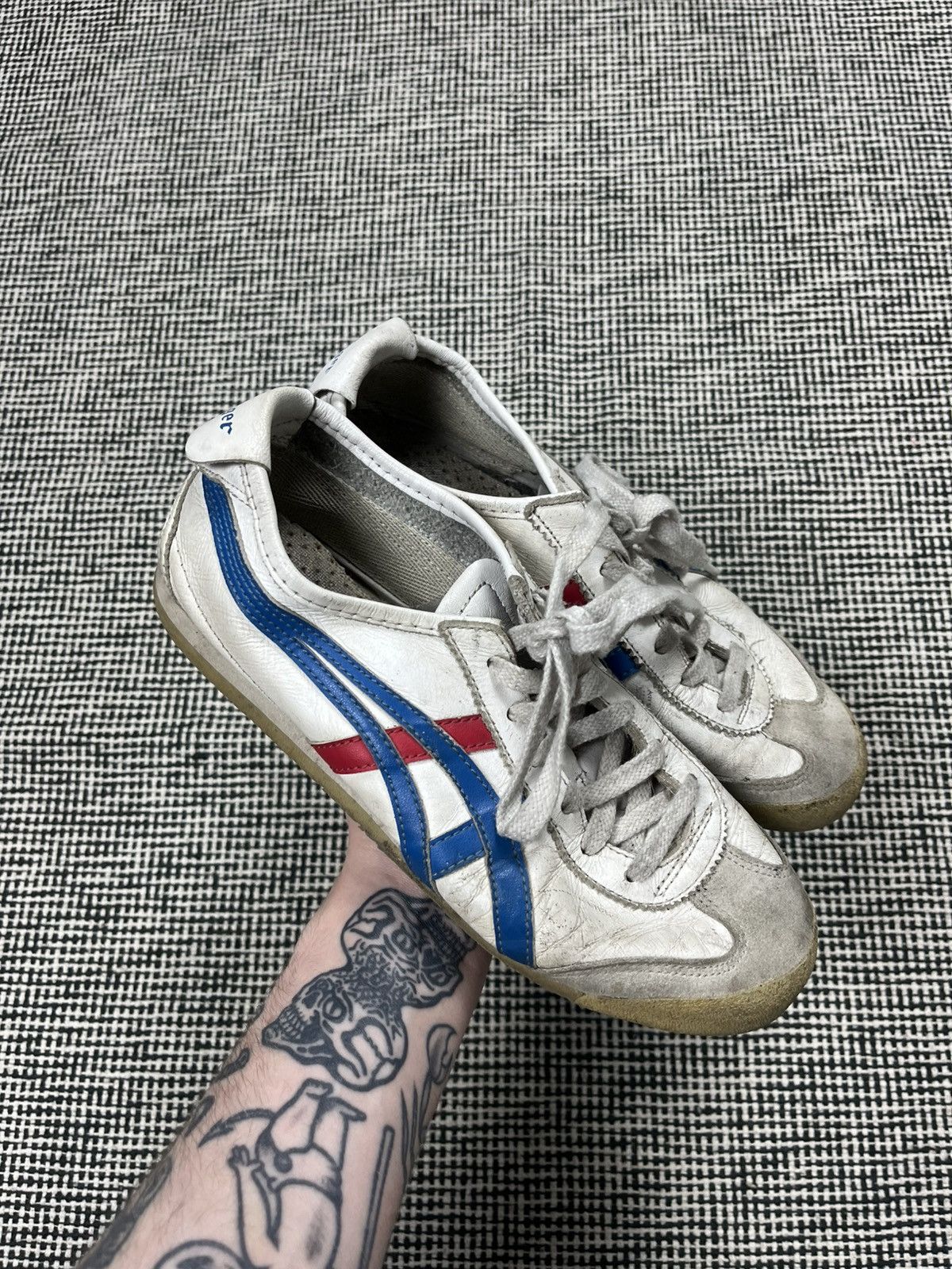 Onitsuka Tiger × Vintage Onitsuka Tiger beater pair sneaker y2k vintage Japanese Size US 4.5 / IT 34.5 - 1 Thumbnail