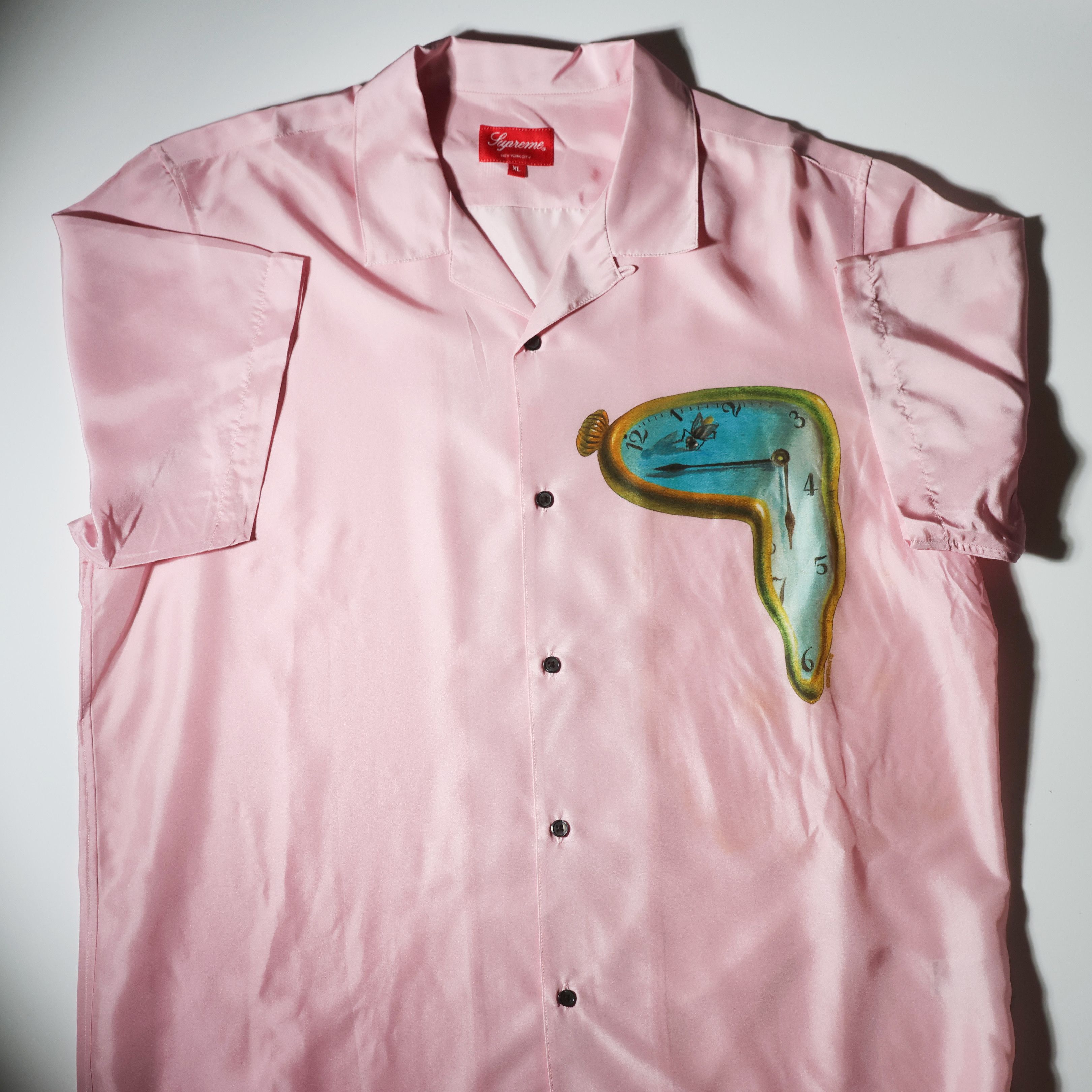 Supreme 19SS SUPREME THE PERSISTENCE OF MEMORY SILK SHIRTS Size US XL / EU 56 / 4 - 7 Thumbnail