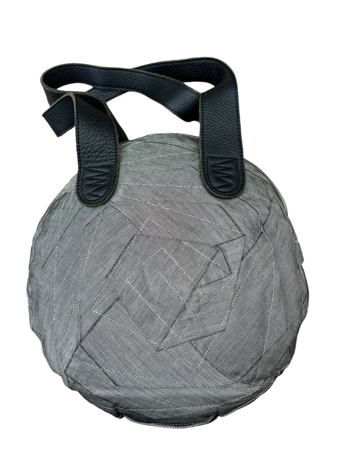 Vintage Vintage KAGURAYA Japan Patchwork Round Bag Size ONE SIZE - 9 Thumbnail