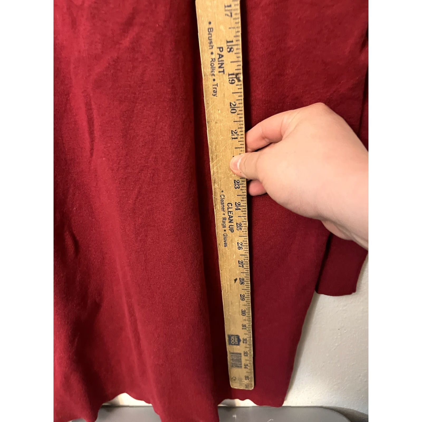 Vintage MICHAEL Michael Kors Sweater Dress Large Red Turtleneck Long Sleeve Casual Womens Size L / US 10 / IT 46 - 4 Thumbnail