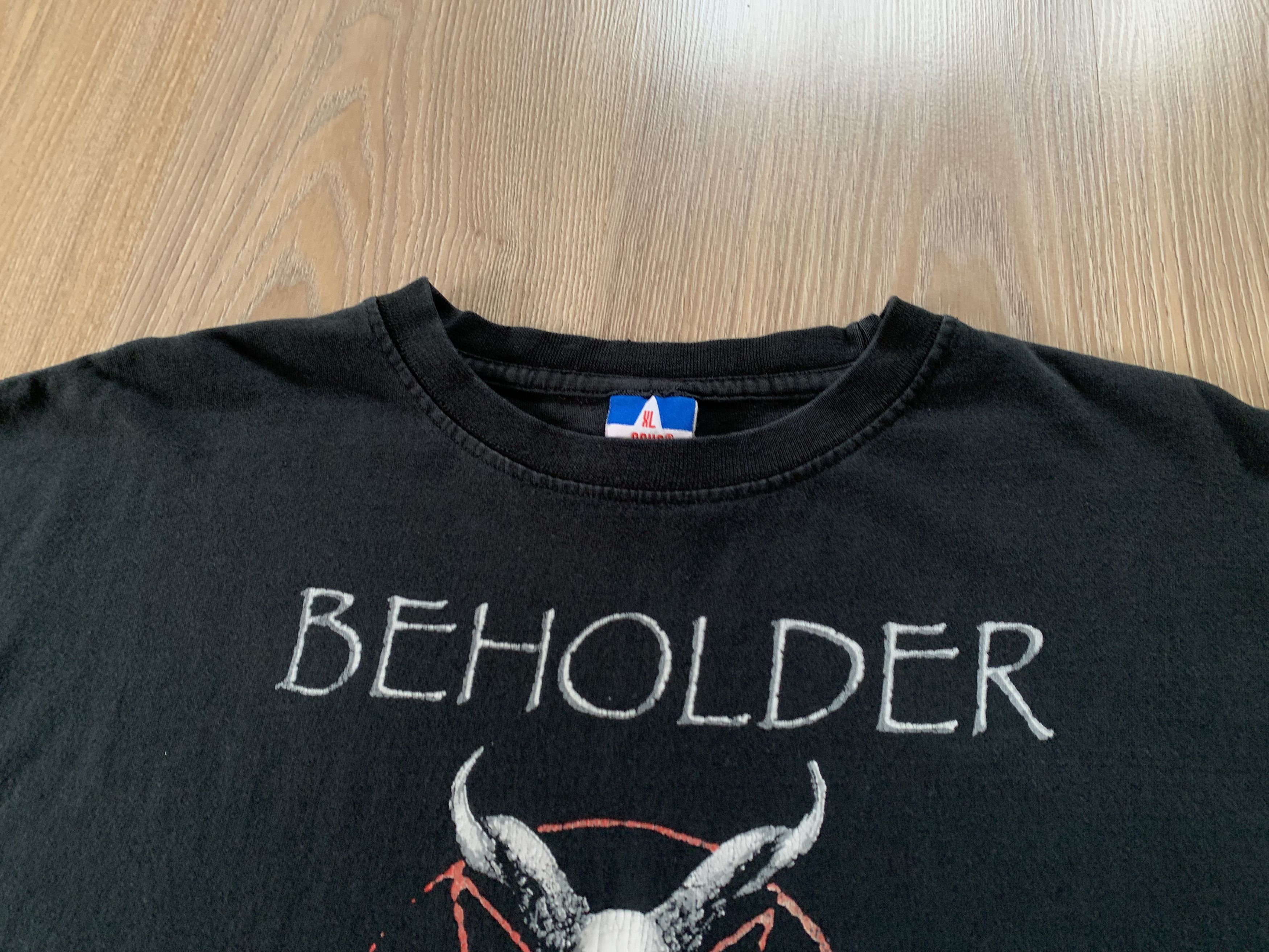 Vintage Rare Beholder Chaos 2006 Vintage T-Shirt Size US XL / EU 56 / 4 - 4 Thumbnail