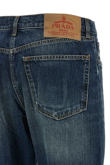Prada PRADA Blue Denim Jeans New & Authentic Size 42" / US 20 - 3 Thumbnail