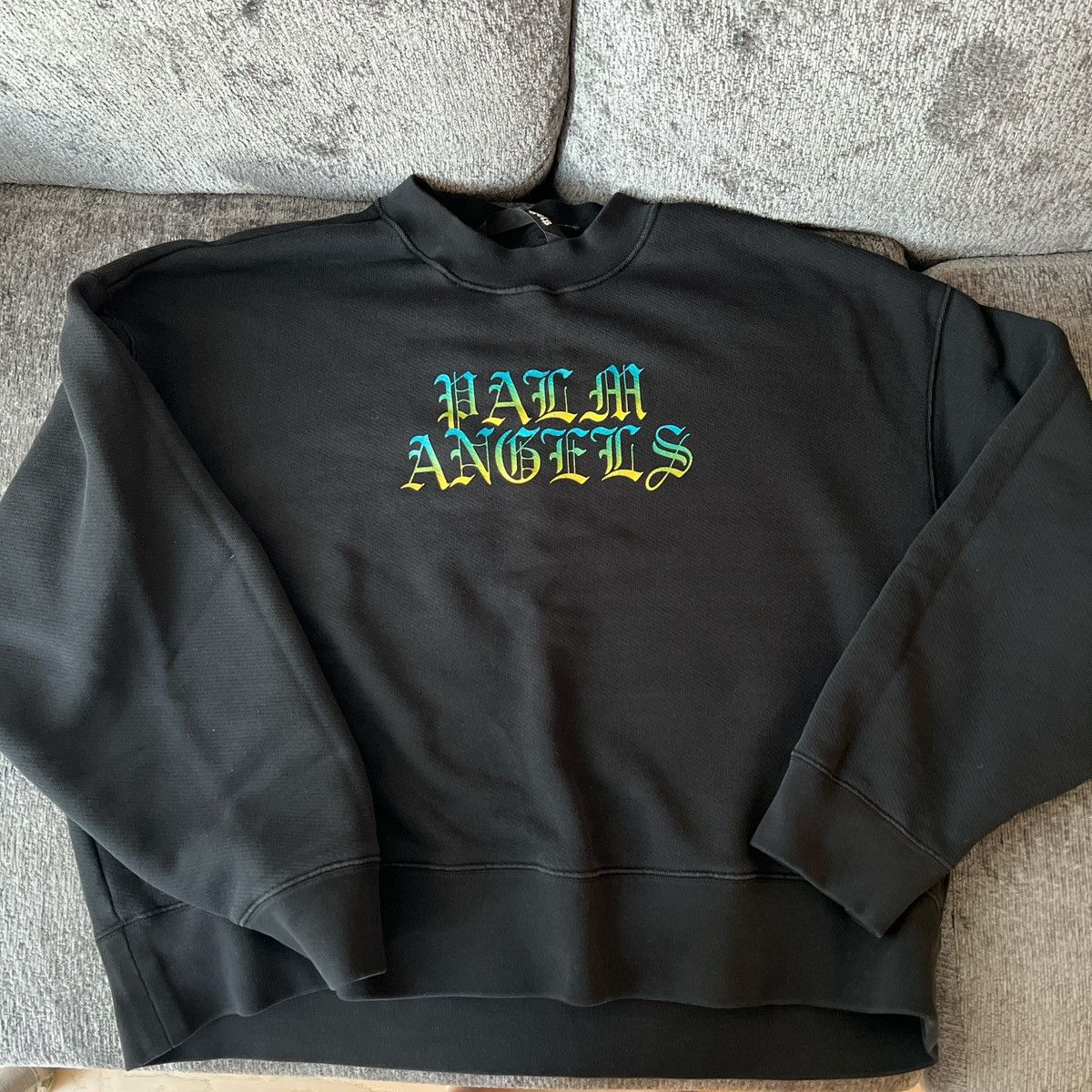 Palm Angels Palm angels gothic logo sweatshirts Size US L / EU 52-54 / 3 - 1 Thumbnail