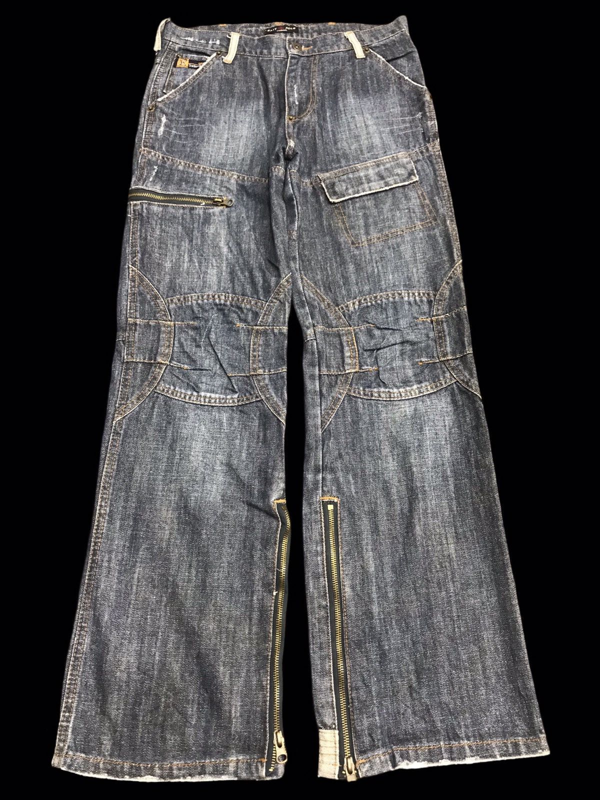 Other East Pole Tactical Military Zipper Ankle 7 Pockets Denim F66 Size US 28 / EU 44 - 1 Thumbnail