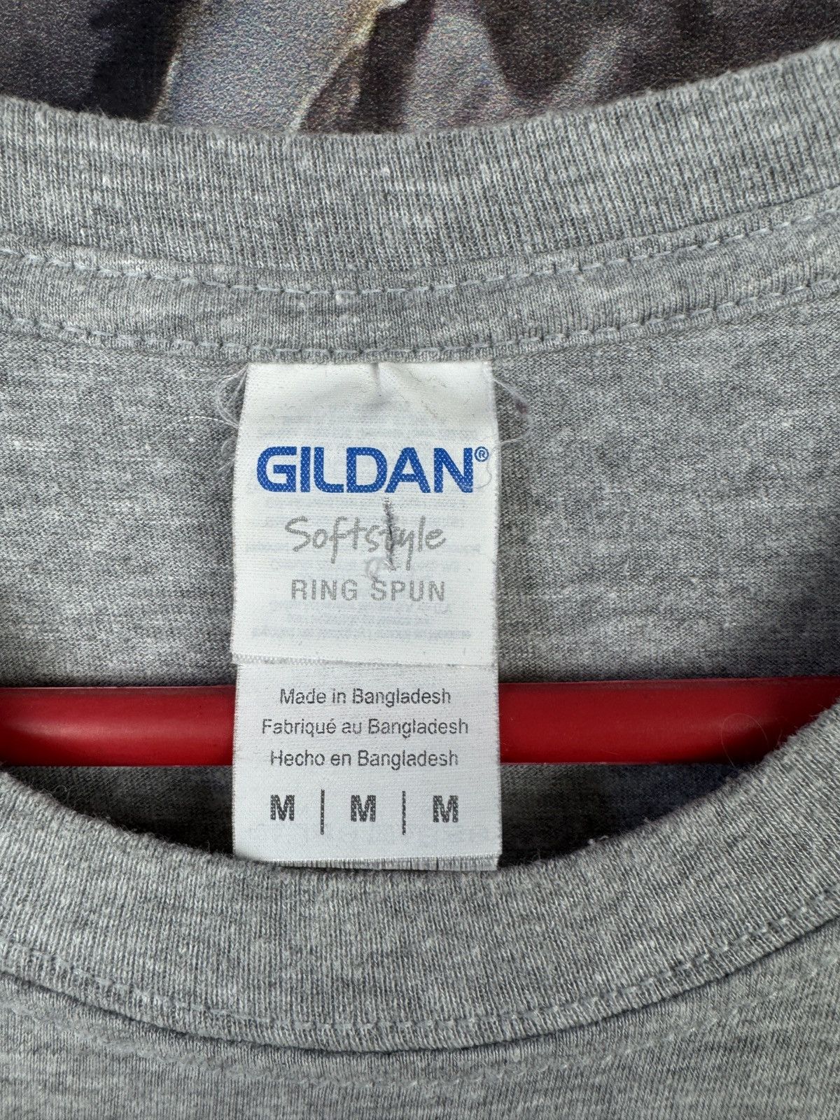 Gildan Gildan Grey Graphic T Shirt Mens Cartoon Print Casual Size US M / EU 48-50 / 2 - 8 Thumbnail