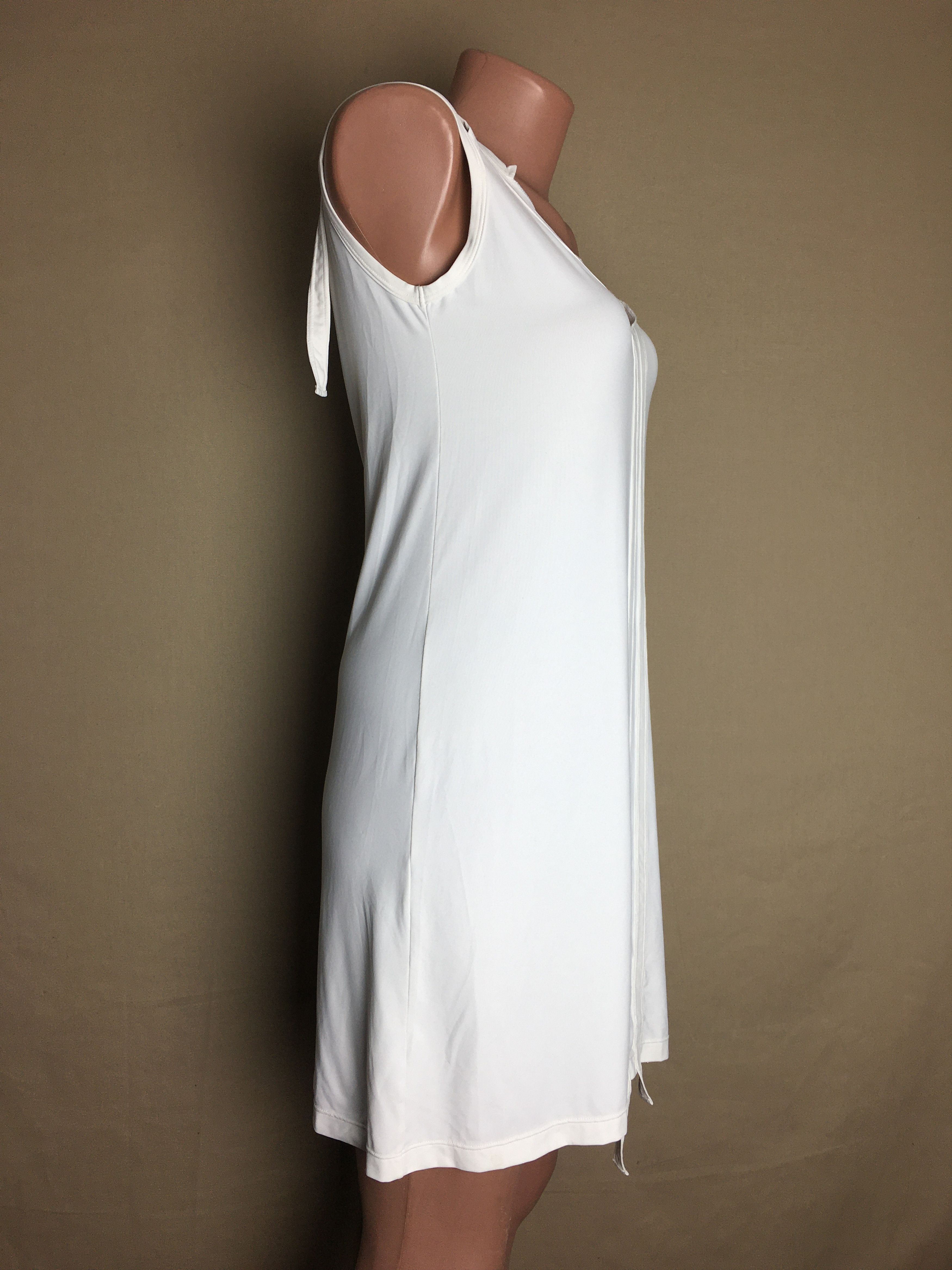Marithe + Francois Girbaud Marithe Francois Girbaud White Designer Midi Dress EU36 US5 Size M / US 6-8 / IT 42-44 - 2 Thumbnail