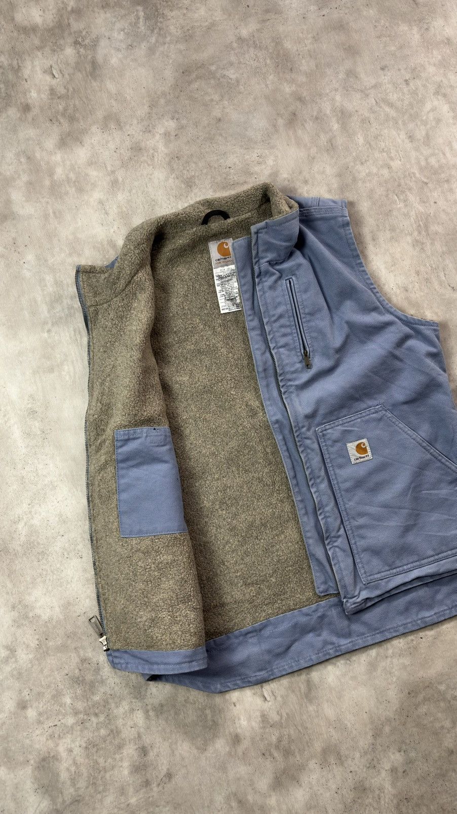 Carhartt 💰 SOLD 💰Carhartt Vintage Sherpa Vest (CUB - July 2010) Size US M / EU 48-50 / 2 - 7 Thumbnail