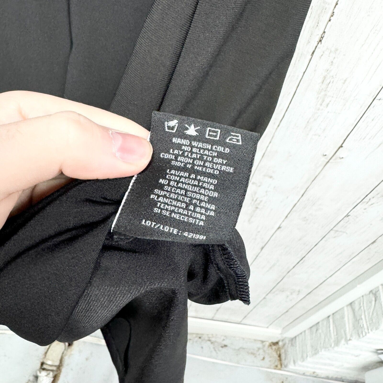 Other R&M Richards Dress Size 12 Solid Black Sleeveless Polyester Size XL / US 12-14 / IT 48-50 - 4 Thumbnail
