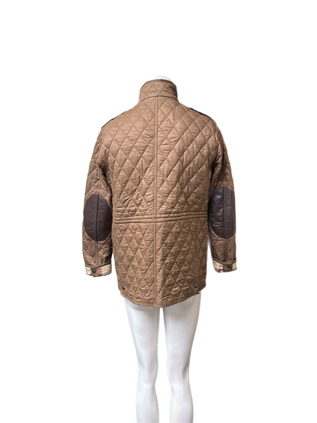 Burberry Burberry brit men’s mushroom Russell quilted jacket large Size US L / EU 52-54 / 3 - 5 Thumbnail