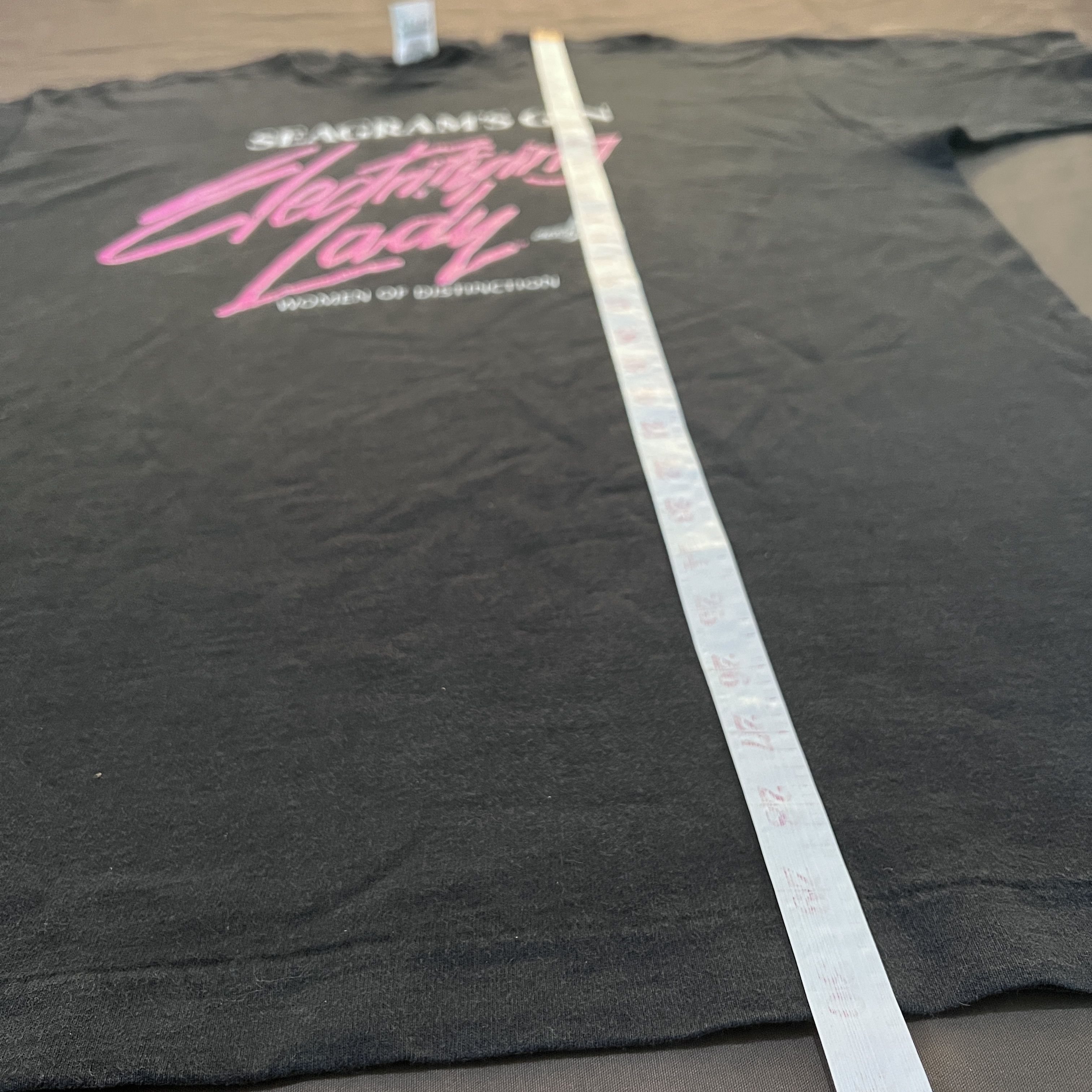 Vintage 90s Seagram's Gin Electrifying Lady graphic streetwear XL Size US XL / EU 56 / 4 - 7 Thumbnail