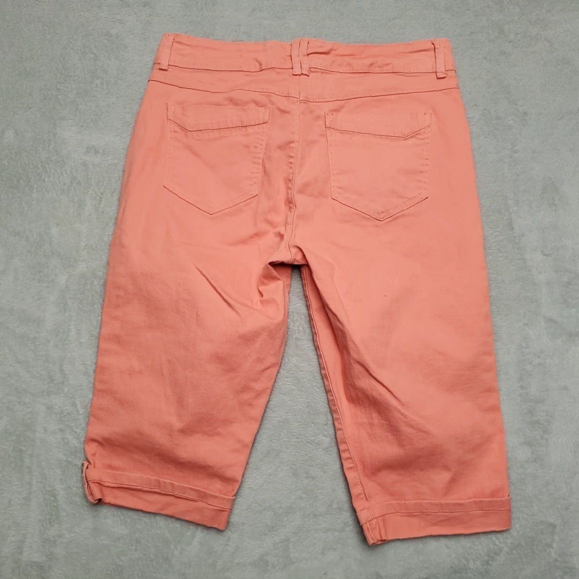 Gloria Vanderbilt Gloria Vanderbilt Shorts Women 8 Peach Skimmer Embroidered Outdoor Pants Casual Travel Hiking Size 30" / US 8 / IT 44 - 5 Thumbnail