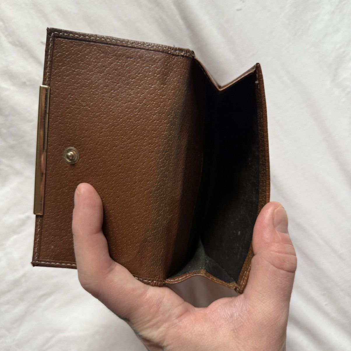 Gucci Vintage Gucci Monogram Wallet Size ONE SIZE - 2 Thumbnail