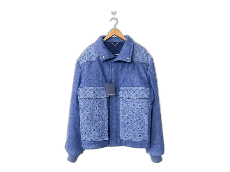 Louis Vuitton Louis Vuitton Denim Jacket with Logo Pockets Size US XL / EU 56 / 4 - 1 Thumbnail