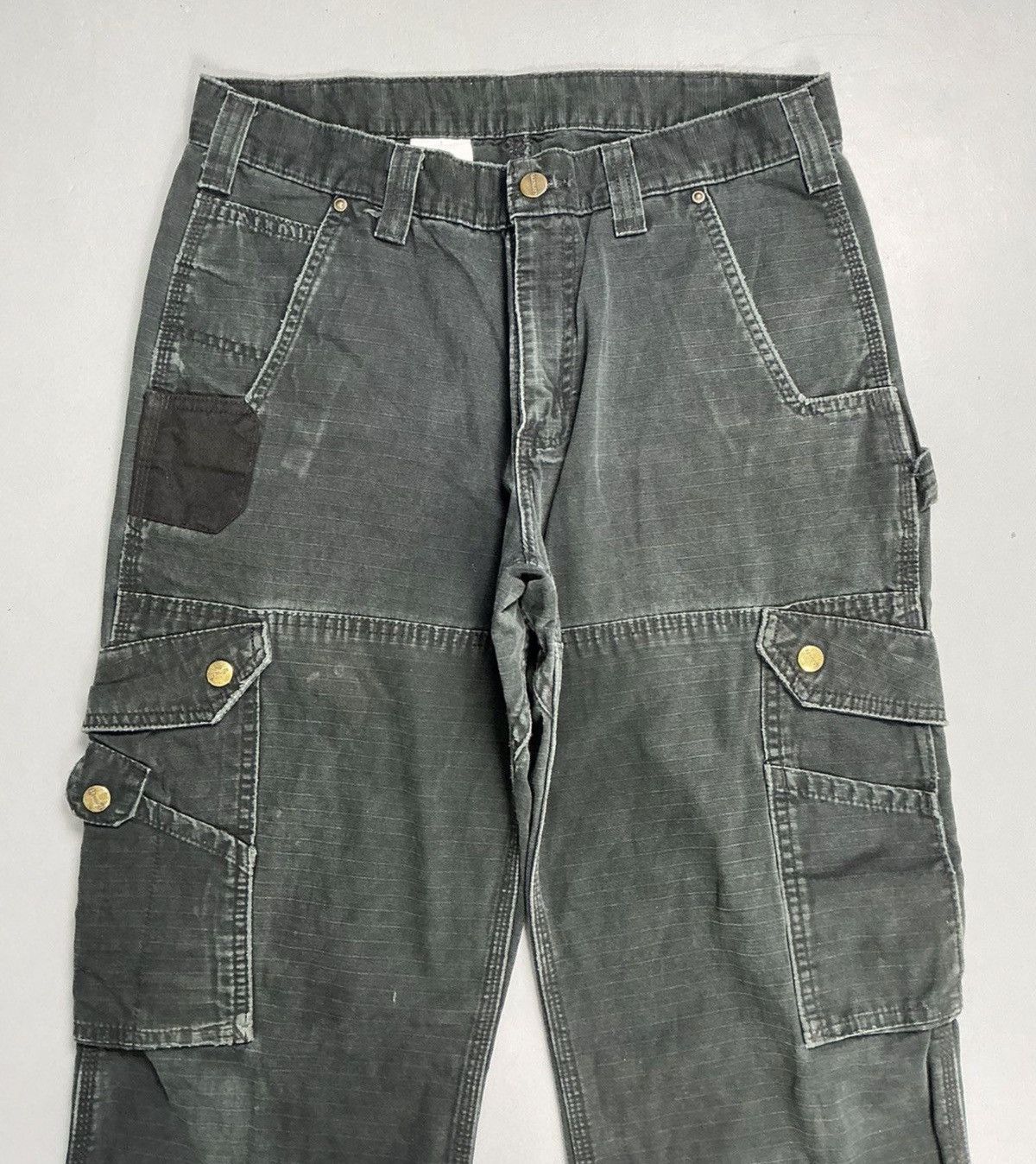 Carhartt Vintage carhartt b01 brn double knee denim Size US 32 / EU 48 - 4 Thumbnail
