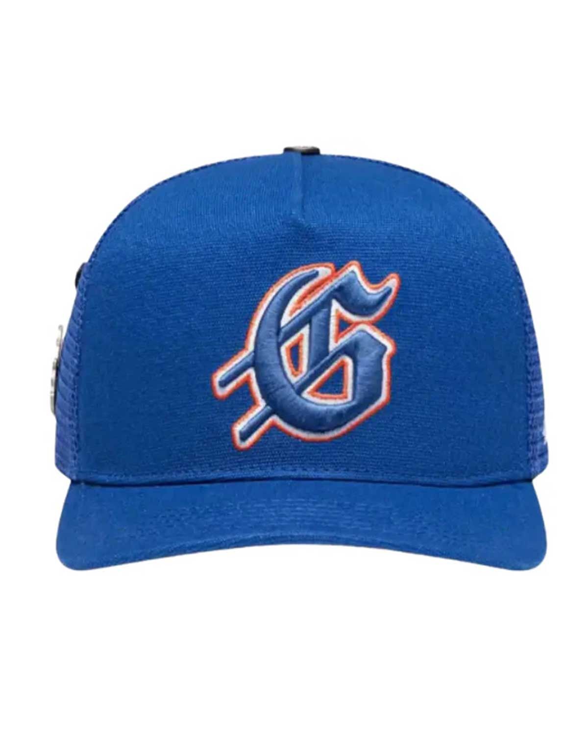 Godspeed GS Logo Trucker Hat Blue Size ONE SIZE - 1 Thumbnail