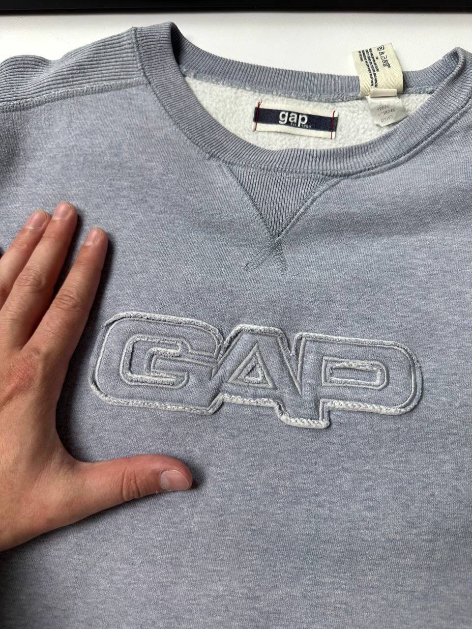 Gap Gap 80s Sweatshirt Vintage Baggy Fit Gray Size US L / EU 52-54 / 3 - 8 Thumbnail