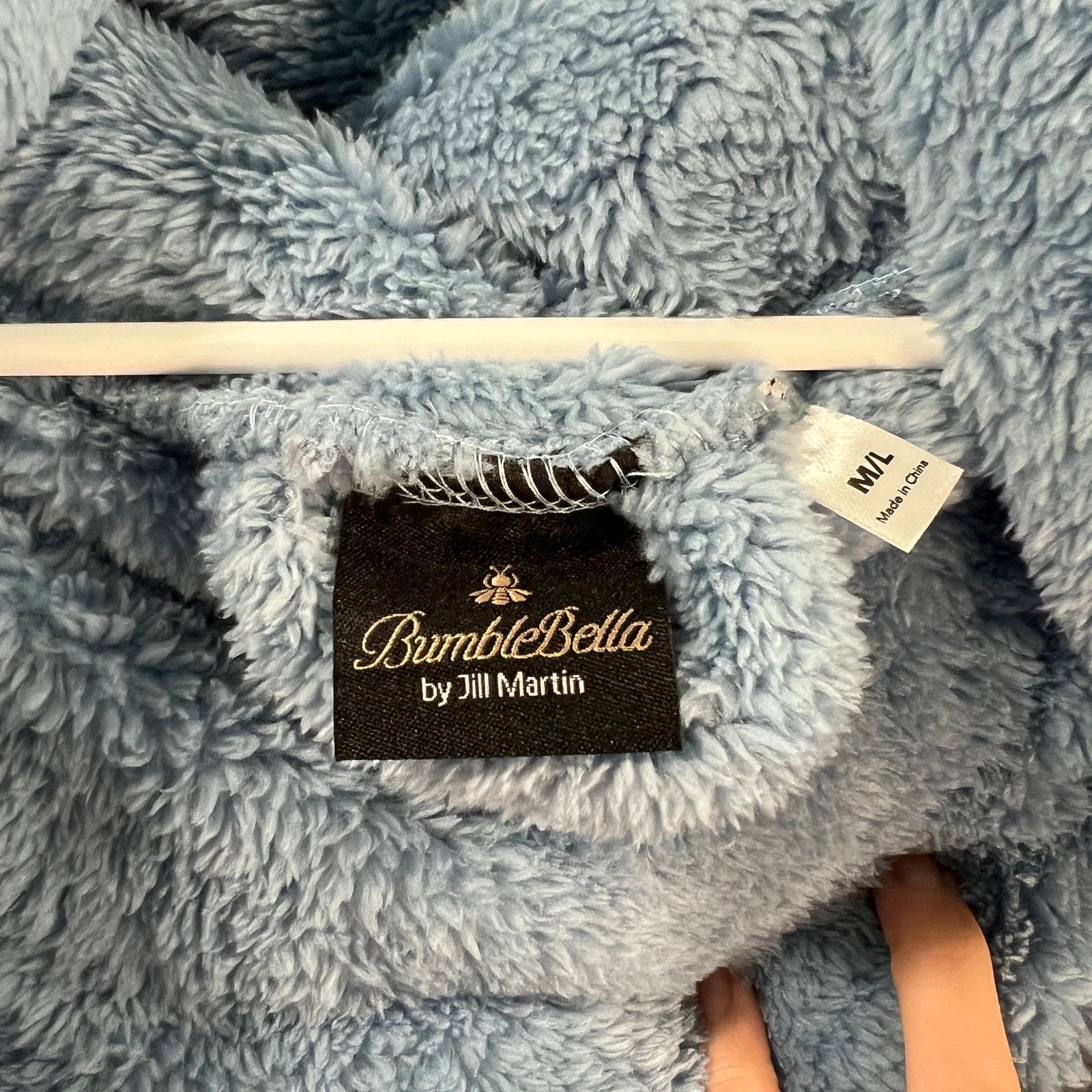 Other BumbleBella Wellsoft Lite Plush Hooded Lounger Faded Size M / US 6-8 / IT 42-44 - 3 Thumbnail