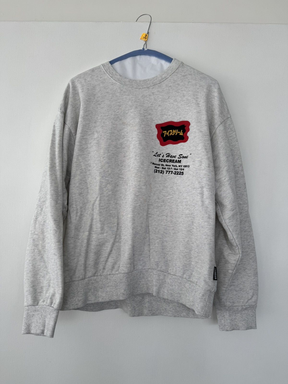 Billionaire Boys Club BBC ICECREAM Mercer St NYC Exclusive Crewneck Size US S / EU 44-46 / 1 - 1 Thumbnail