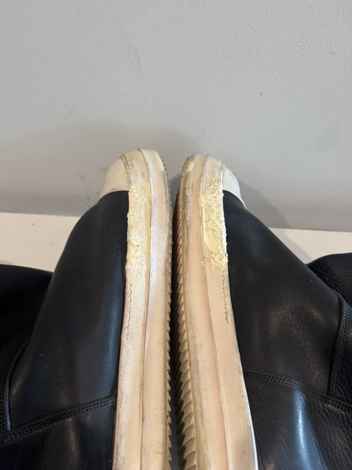 Rick Owens Rick Owens Elephant Boots, Leather Moody Boots Size 11 Size US 11 / EU 44 - 6 Thumbnail