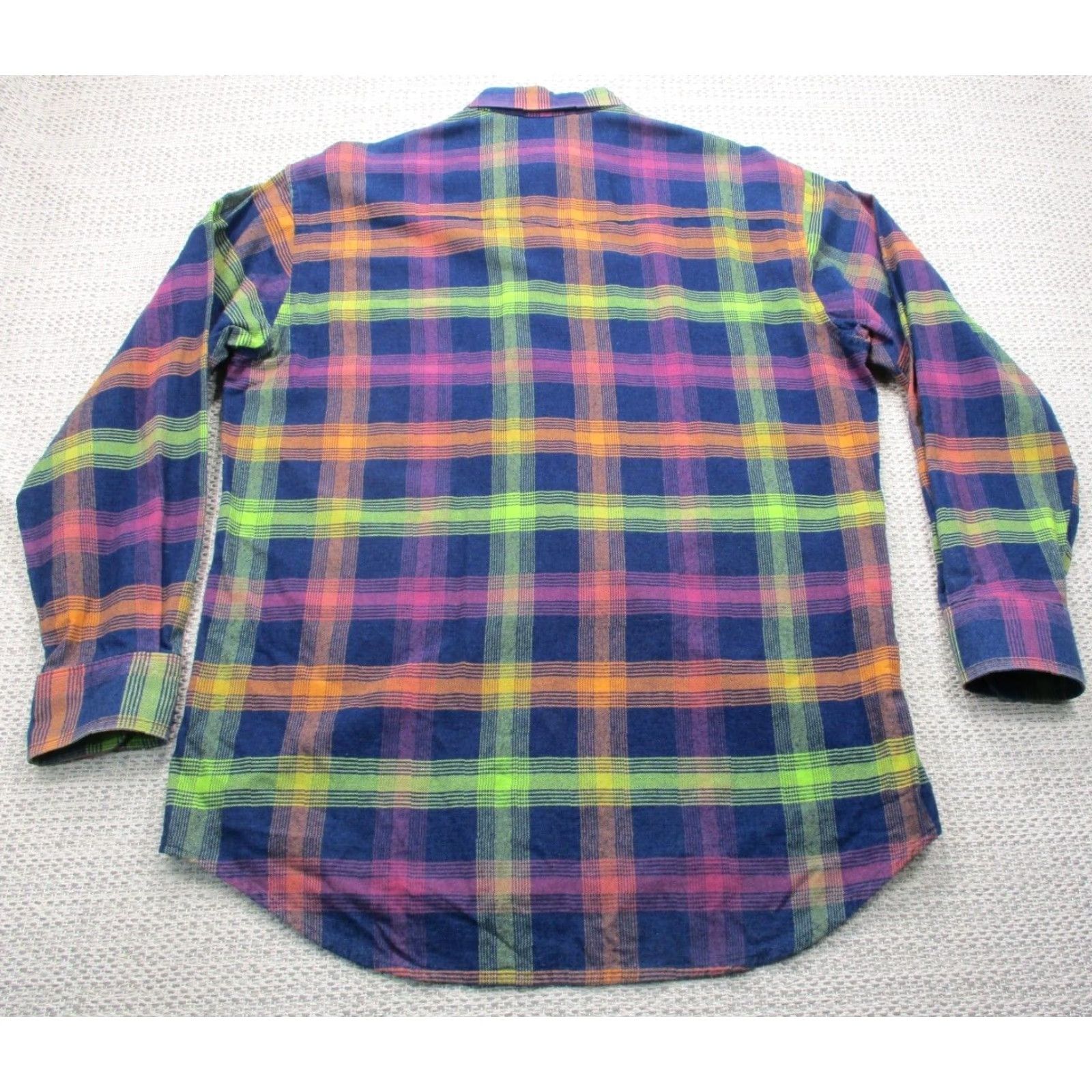 Wrangler VINTAGE Wrangler Twenty-X Shirt Mens L Button-Up Long Sleeve Plaid Western USA Size US L / EU 52-54 / 3 - 7 Thumbnail