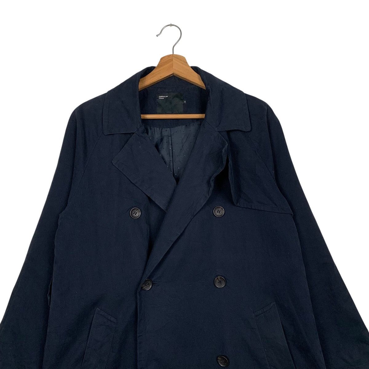Japanese Brand American Holic Double Breasted Coat Size US M / EU 48-50 / 2 - 2 Thumbnail