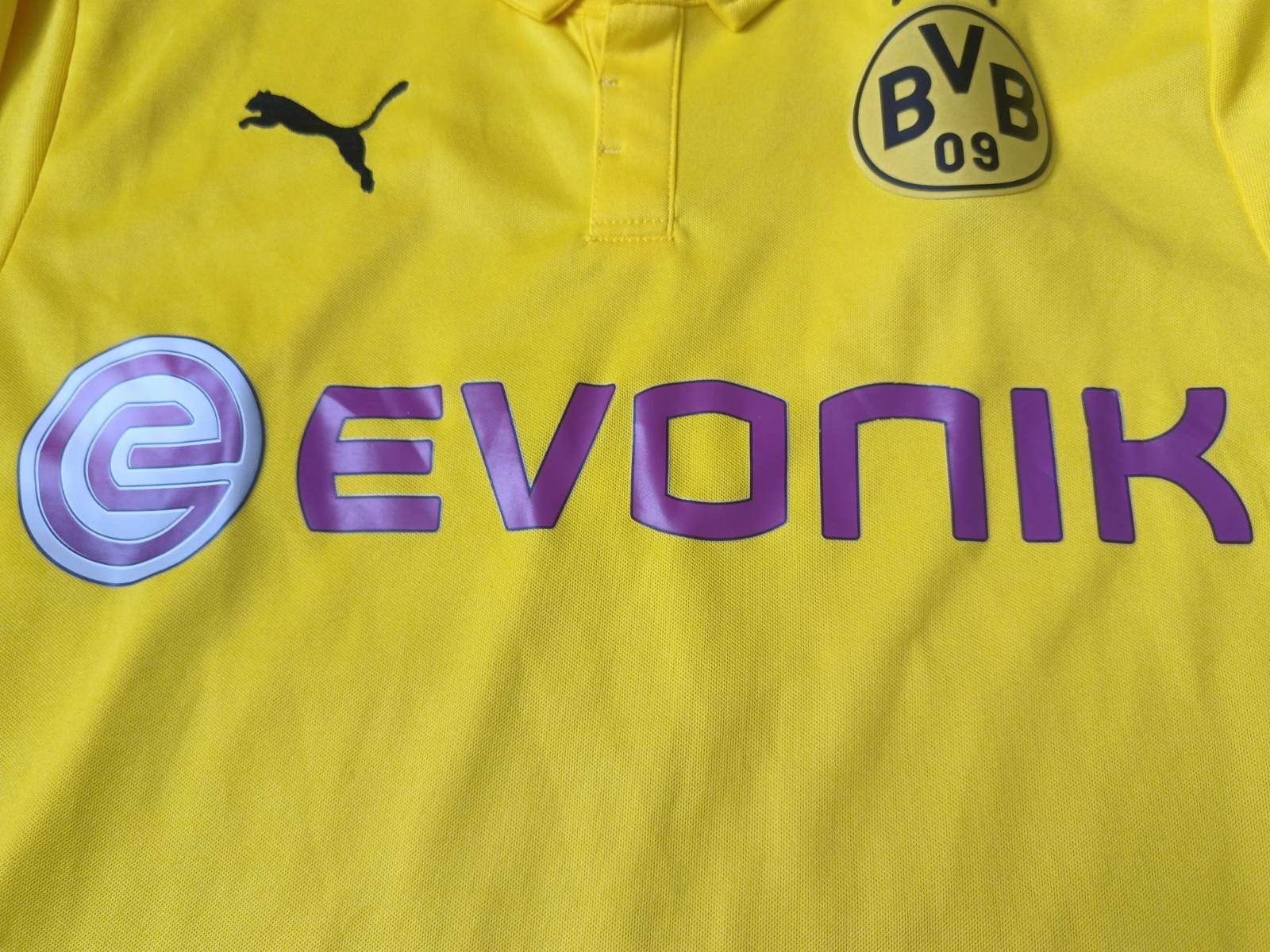 Puma Borussia Dortmund #7 Kagawa Home football shirt 2014 - 2015 Size US S / EU 44-46 / 1 - 7 Thumbnail