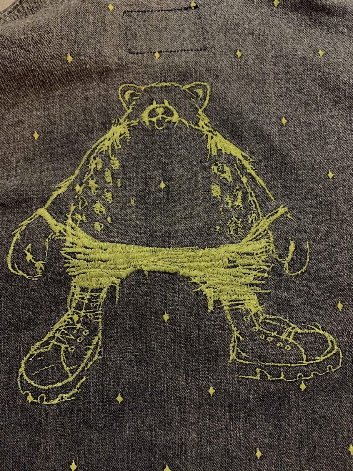 Undercover Undercover Illusion of Haze SS02 Bear Denim Jacket Size US M / EU 48-50 / 2 - 3 Thumbnail