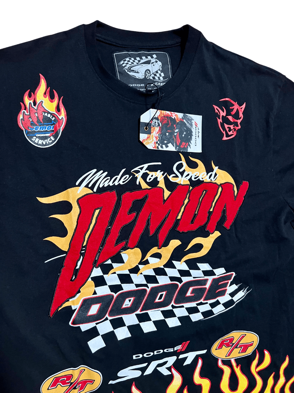 Reason Dodge x Reason SRT Demon Limited Edition Vintage T-Shirt Size US XL / EU 56 / 4 - 7 Thumbnail