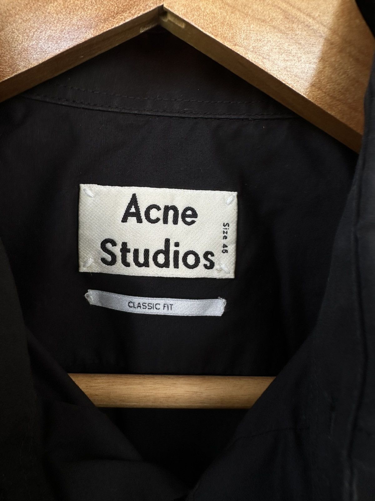 Acne Studios Acne Studios Jeffrey Pop F Shirt Button Up Size US S / EU 44-46 / 1 - 4 Thumbnail