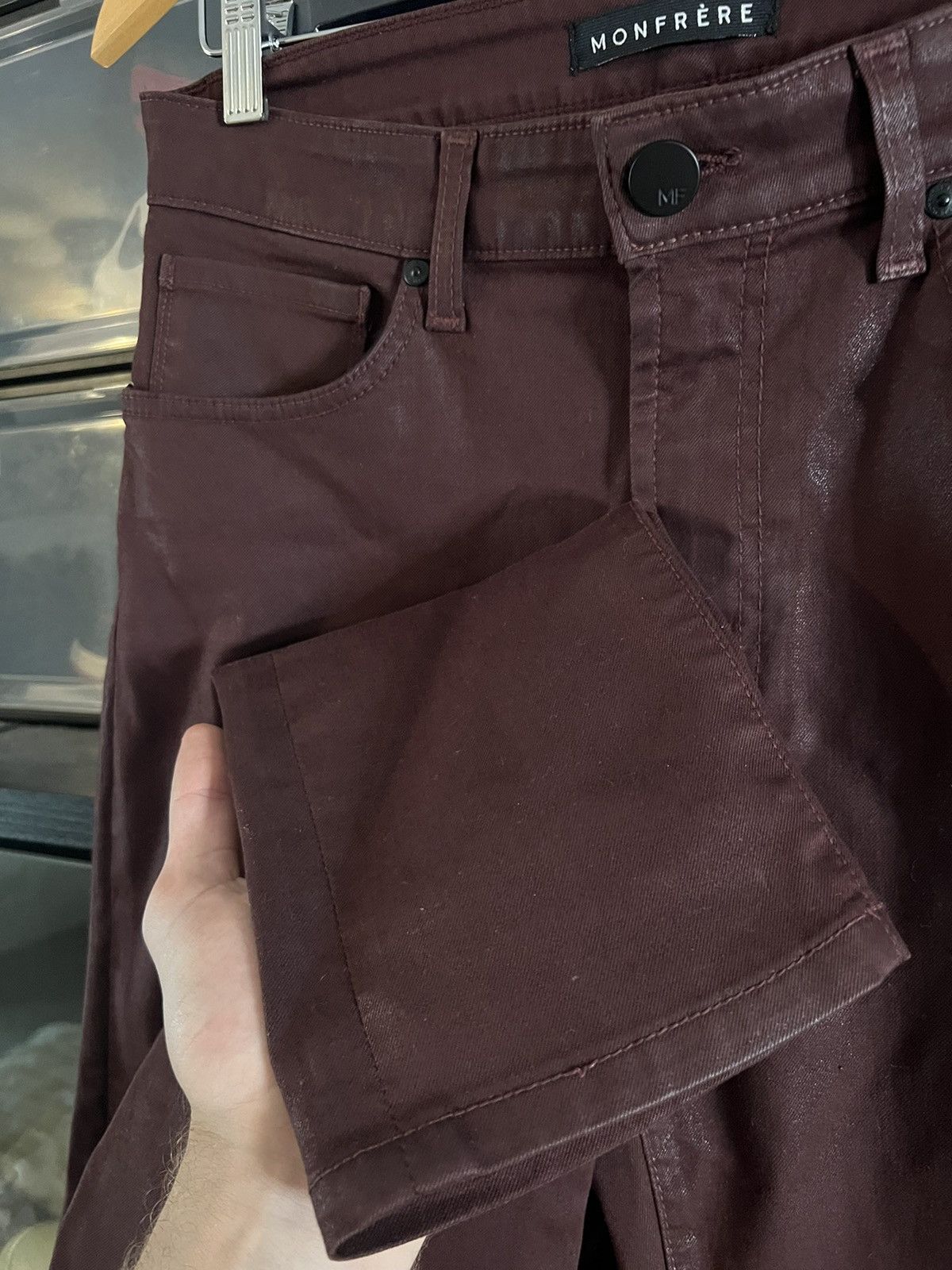 MONFRERE Monfere waxed denim Size US 34 / EU 50 - 4 Thumbnail