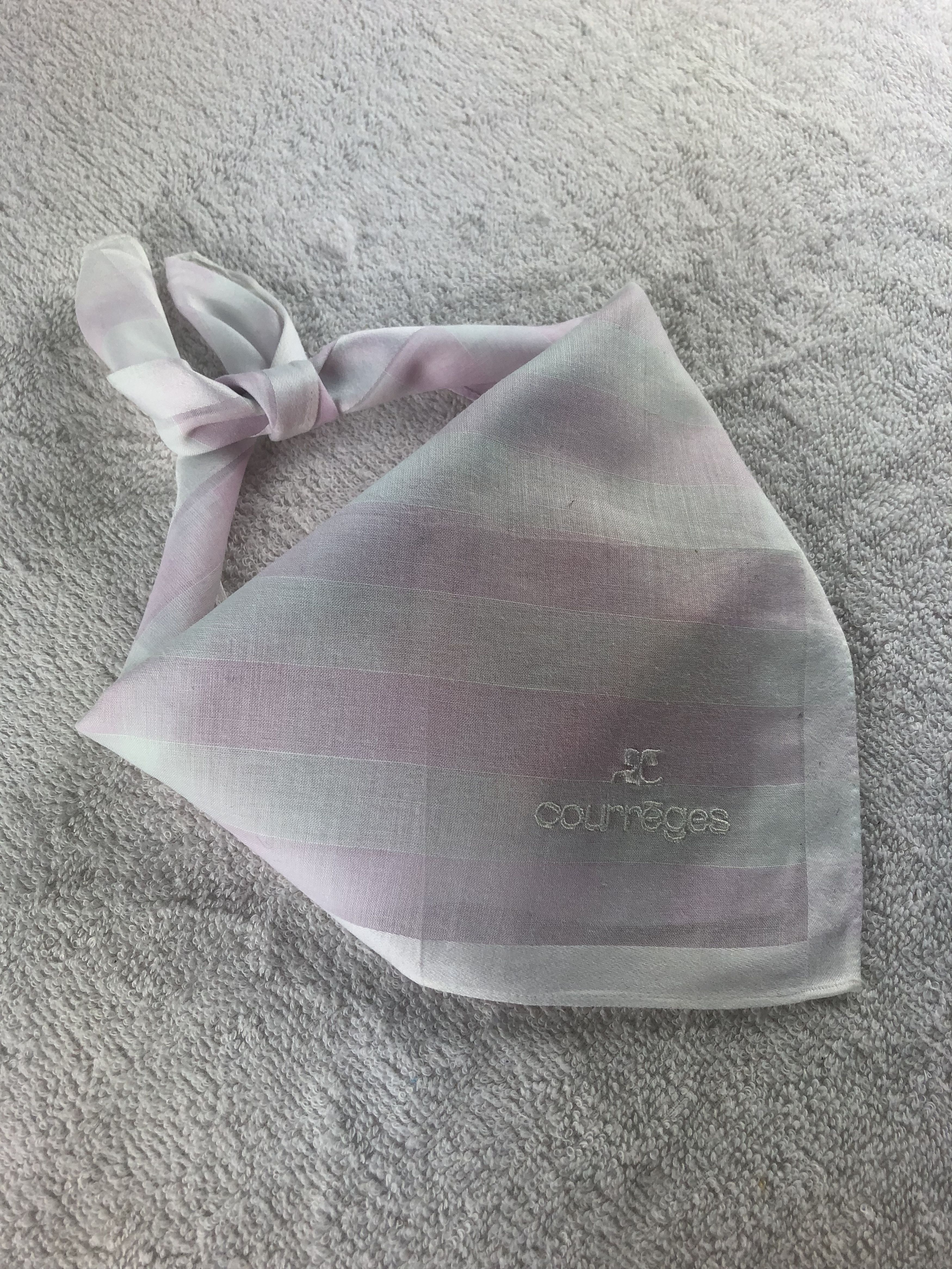 Courreges × Vintage Courreges Handkerchief / Bandana / Neckerchief Size ONE SIZE - 2 Thumbnail