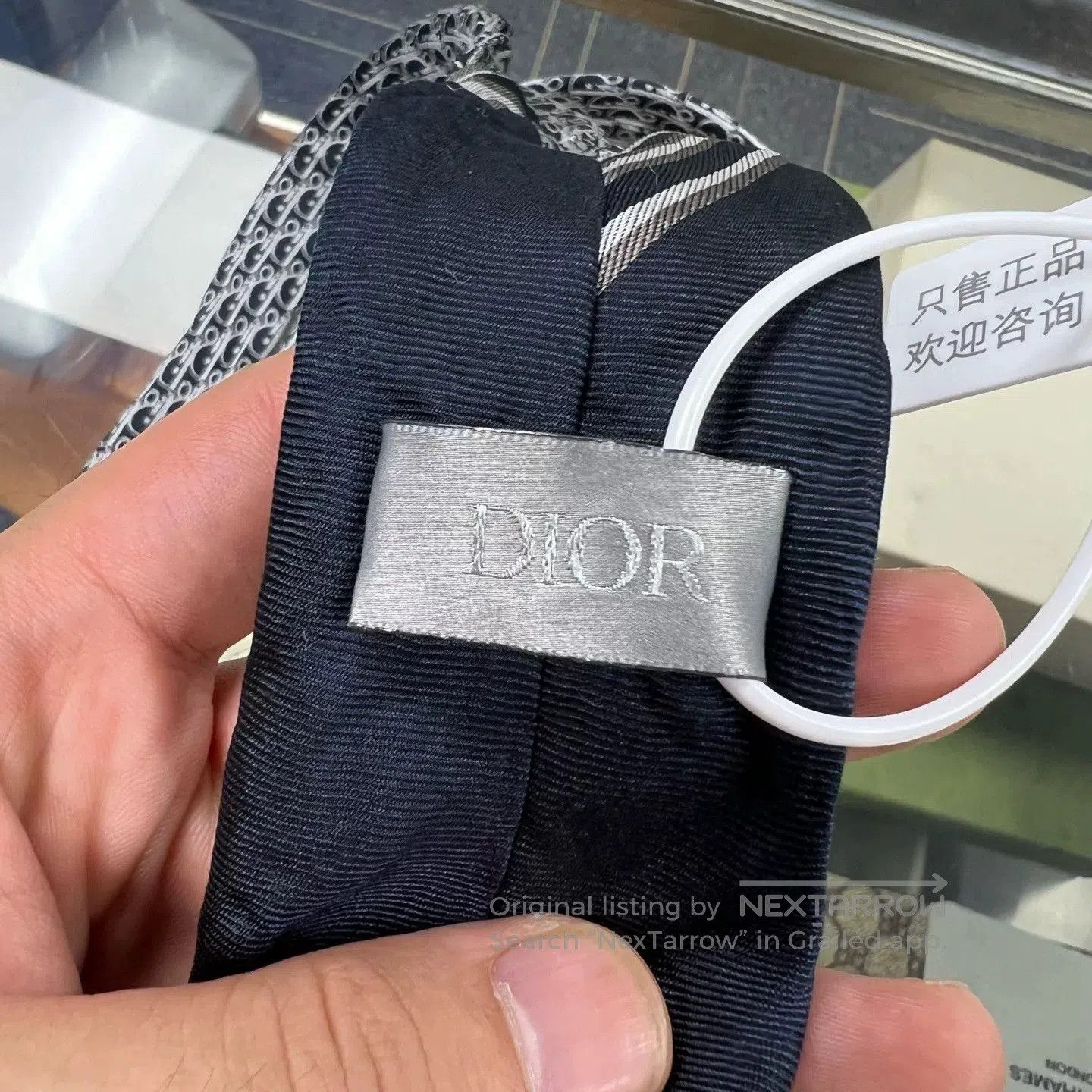Dior classic dior oblique logo silk tie. Size ONE SIZE - 2 Thumbnail