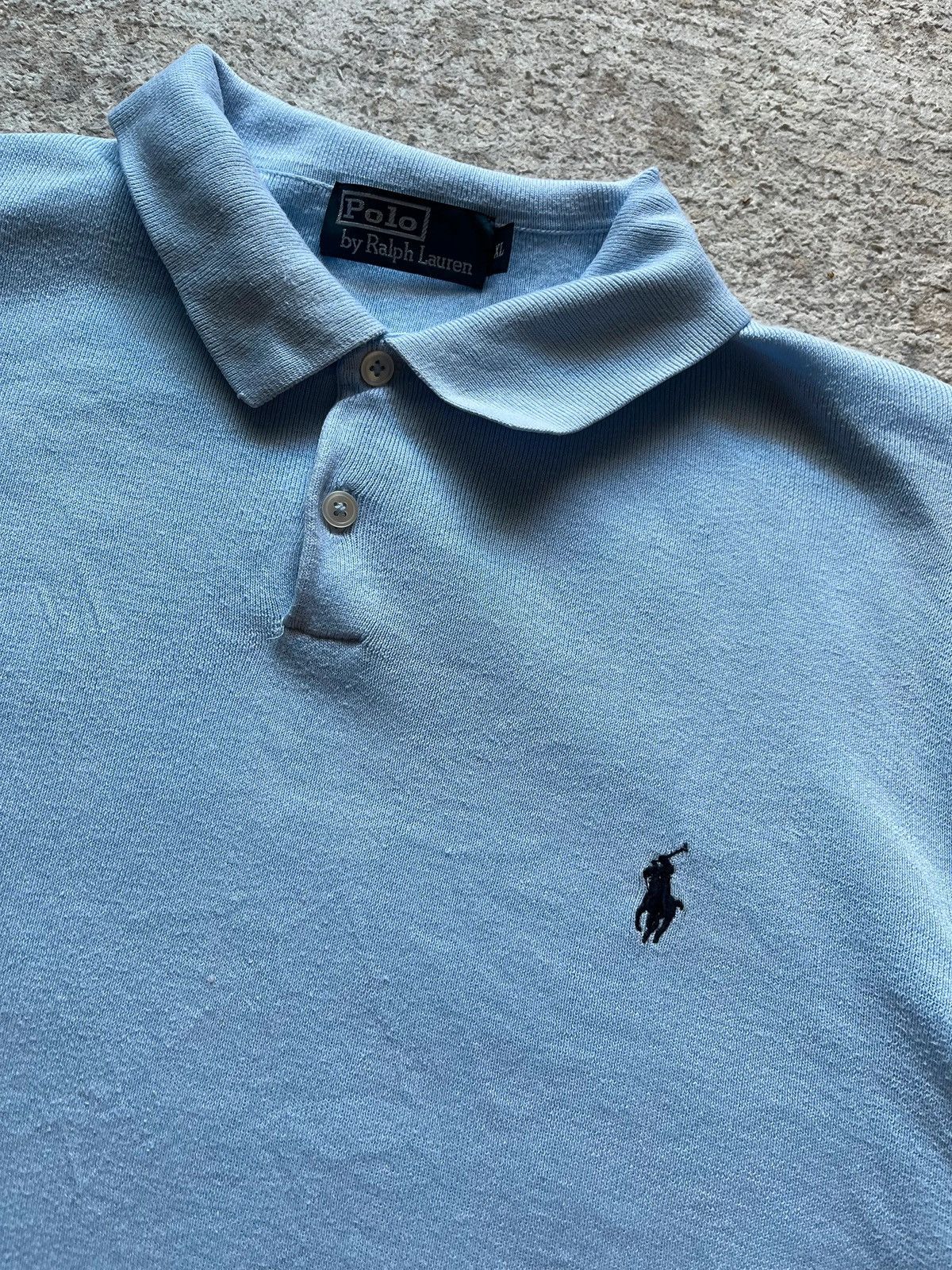 Ralph Lauren Polo Ralph Lauren 100% Cotton Sweater Rugby Neck Sz XL Size US XL / EU 56 / 4 - 2 Thumbnail
