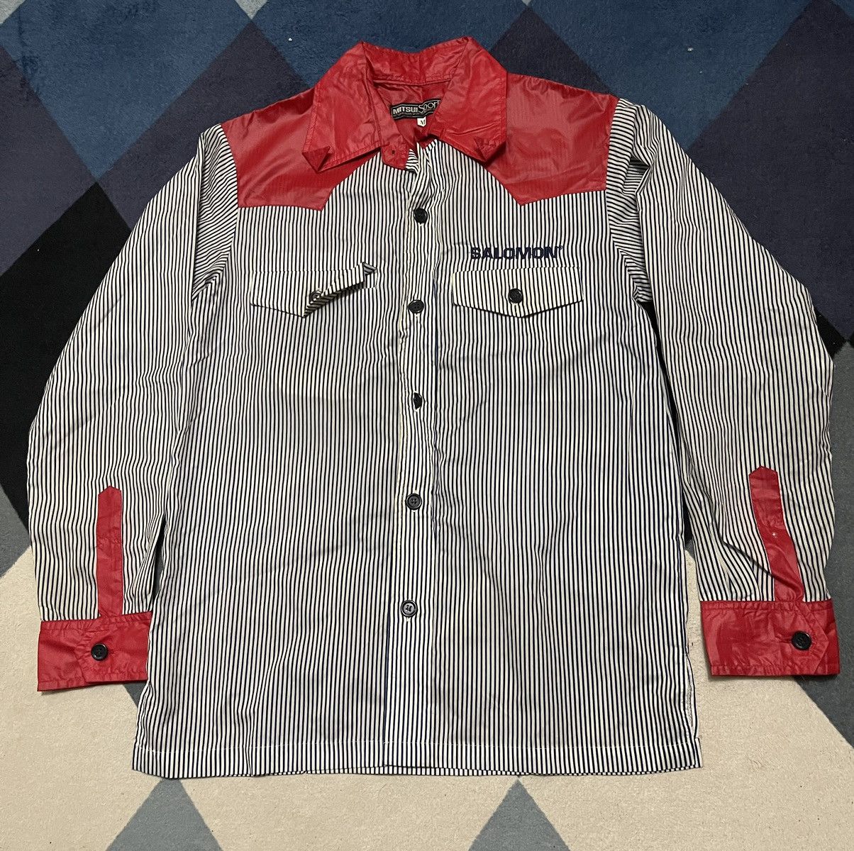 Salomon VINTAGE SALOMON SHIRT BUTTON UP Size US M / EU 48-50 / 2 - 1 Thumbnail