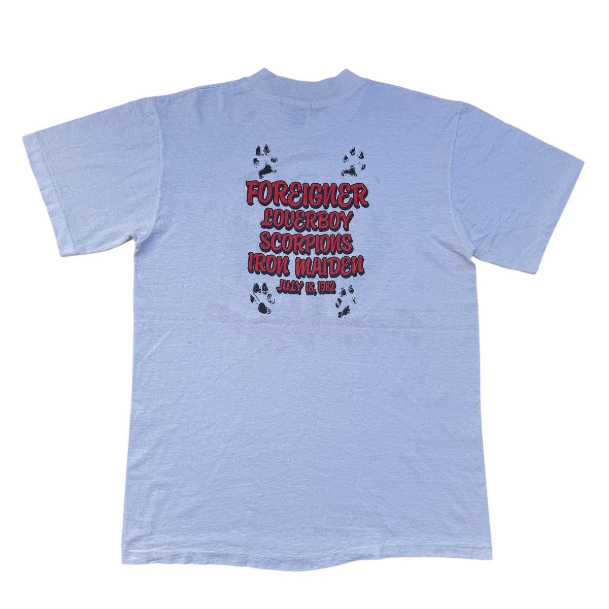 Hanes × Vintage 1982 Bill Graham Day On The Green Band Concert Tour Shirt Size US M / EU 48-50 / 2 - 2 Thumbnail