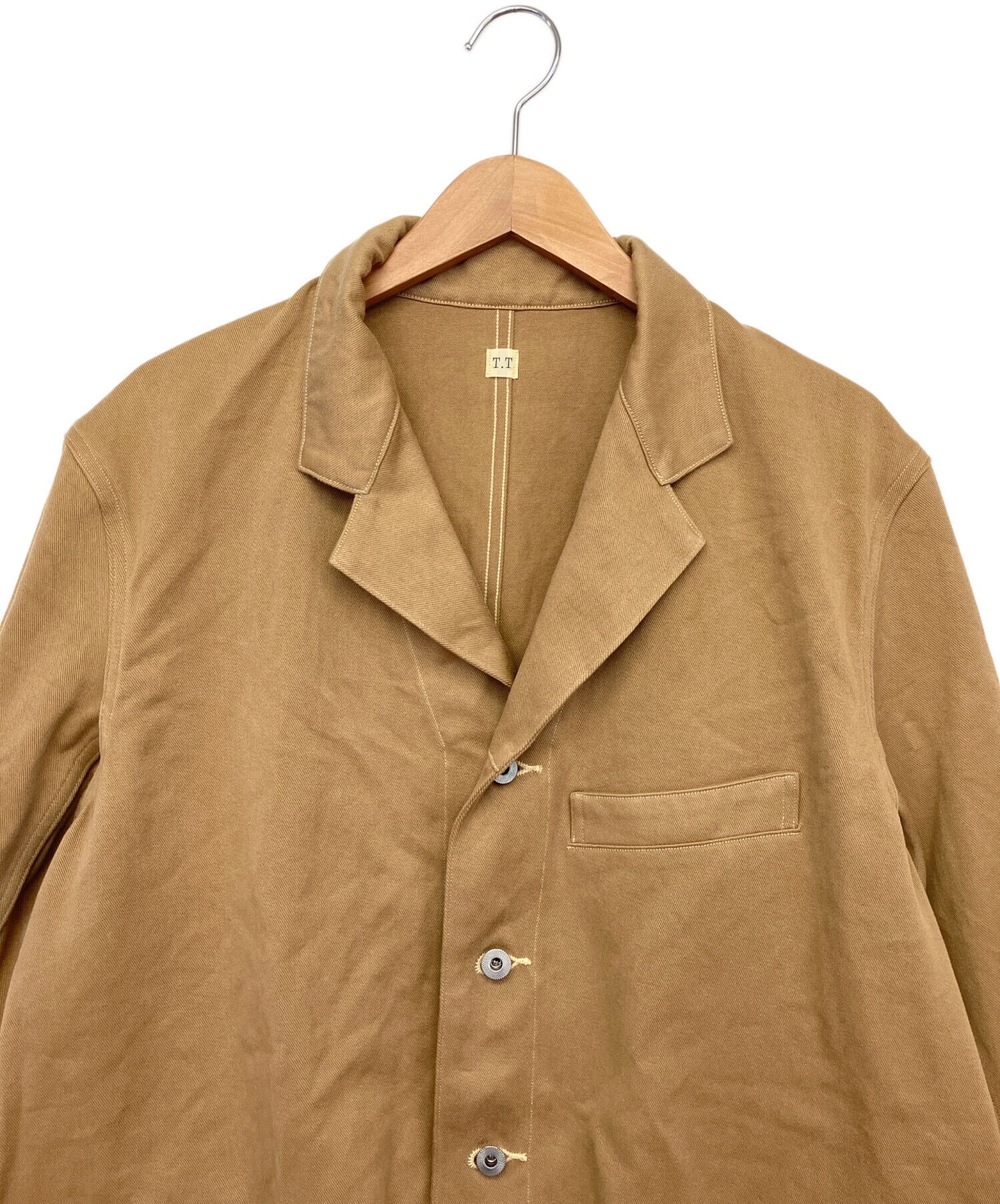 Taiga Takahashi Taiga Takahashi 21AW ENGINEER COAT Brown 38 Size US L / EU 52-54 / 3 - 2 Thumbnail