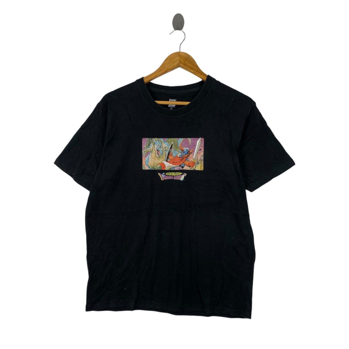 Nintendo Vintage DRAGON QUEST Akira Toriyama Nintendo Game Tee Shirt Size US M / EU 48-50 / 2 - 1 Thumbnail