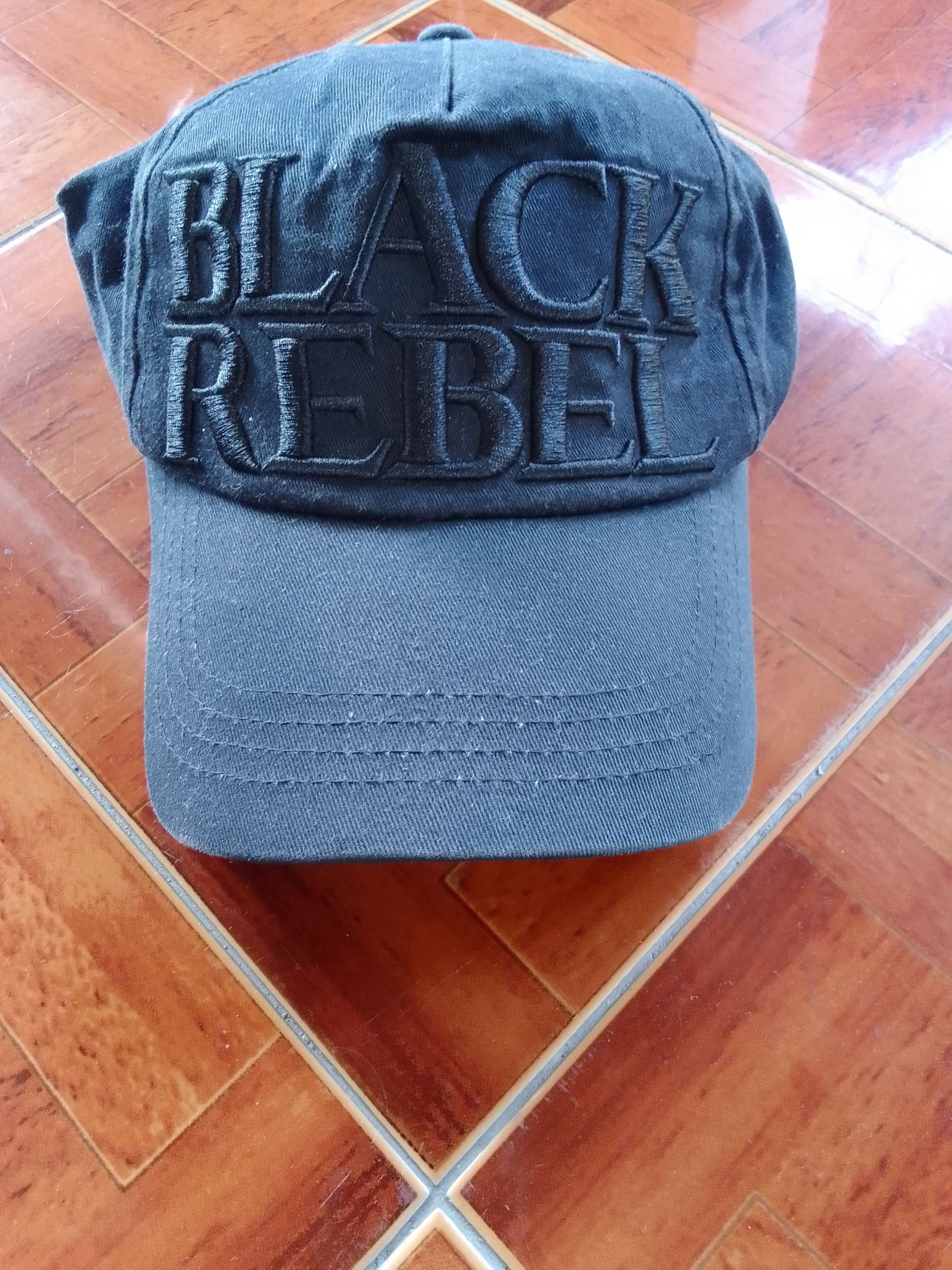 Vintage Vintage Black Rebel Motorcycle Club' Strap Black Hat