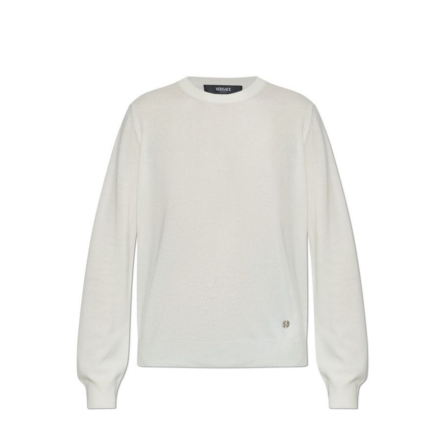 Versace Cream Cashmere Sweater Women's Si, Women's