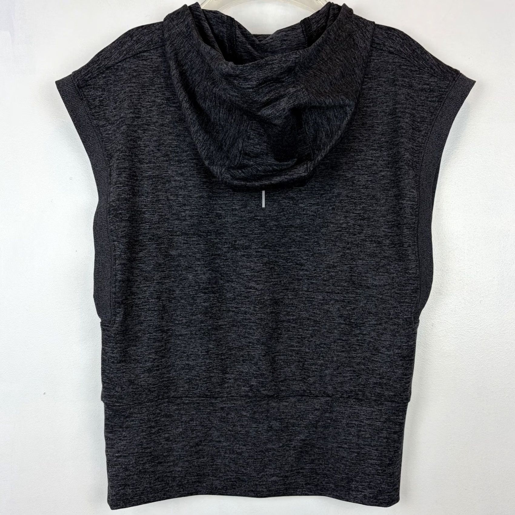 Nike Nike Vest Womens L Dark Gray Running Funnel Neck Training Grey Size L / US 10 / IT 46 - 2 Thumbnail