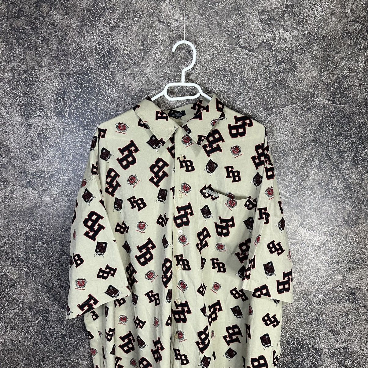 Fubu Vintage Rare Fubu Rap Monogram Shirt Size US XXL / EU 58 / 5 - 2 Thumbnail