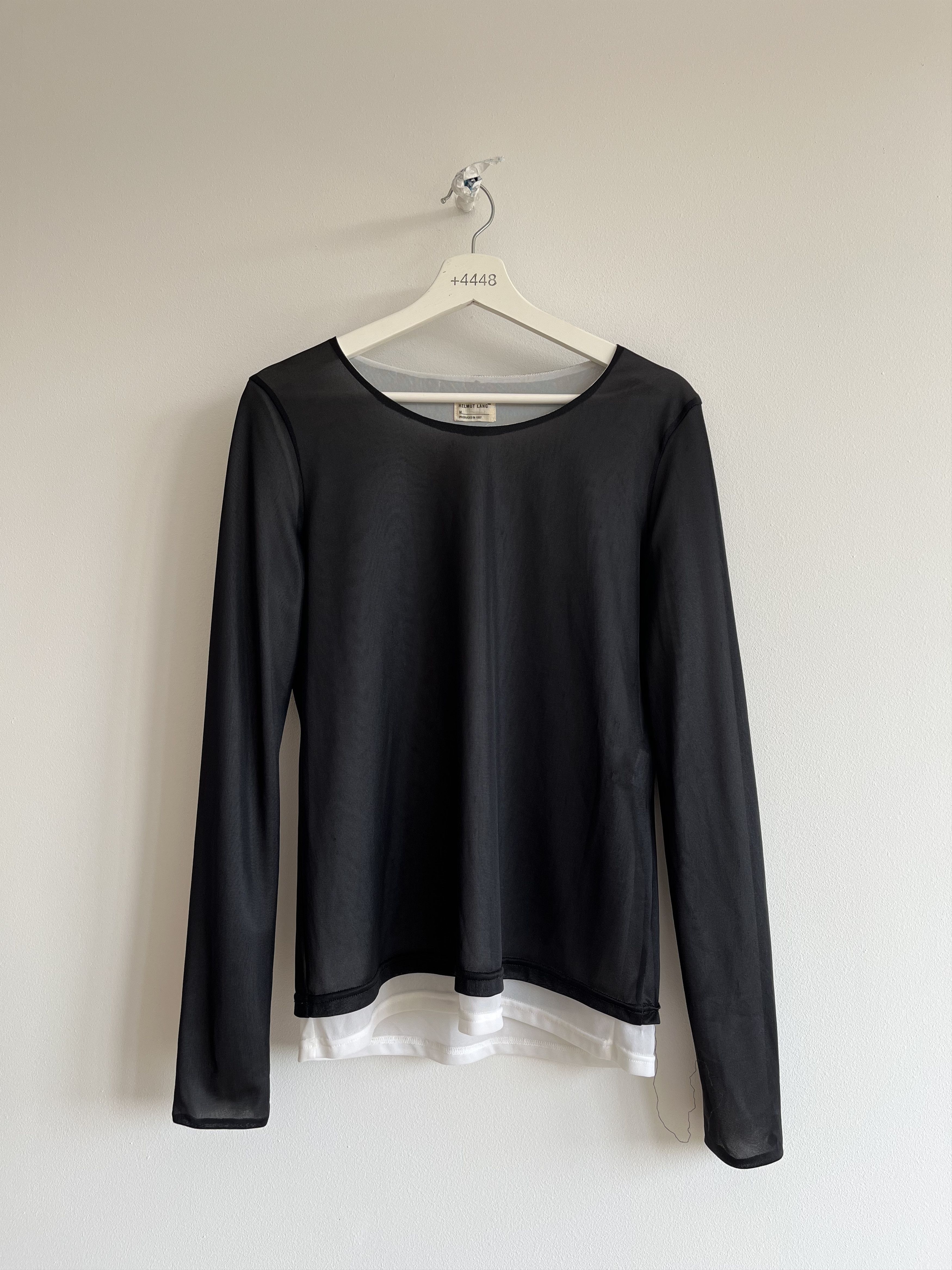 Helmut Lang Helmut Lang SS97 Double longsleeve Size L / US 10 / IT 46 - 1 Thumbnail