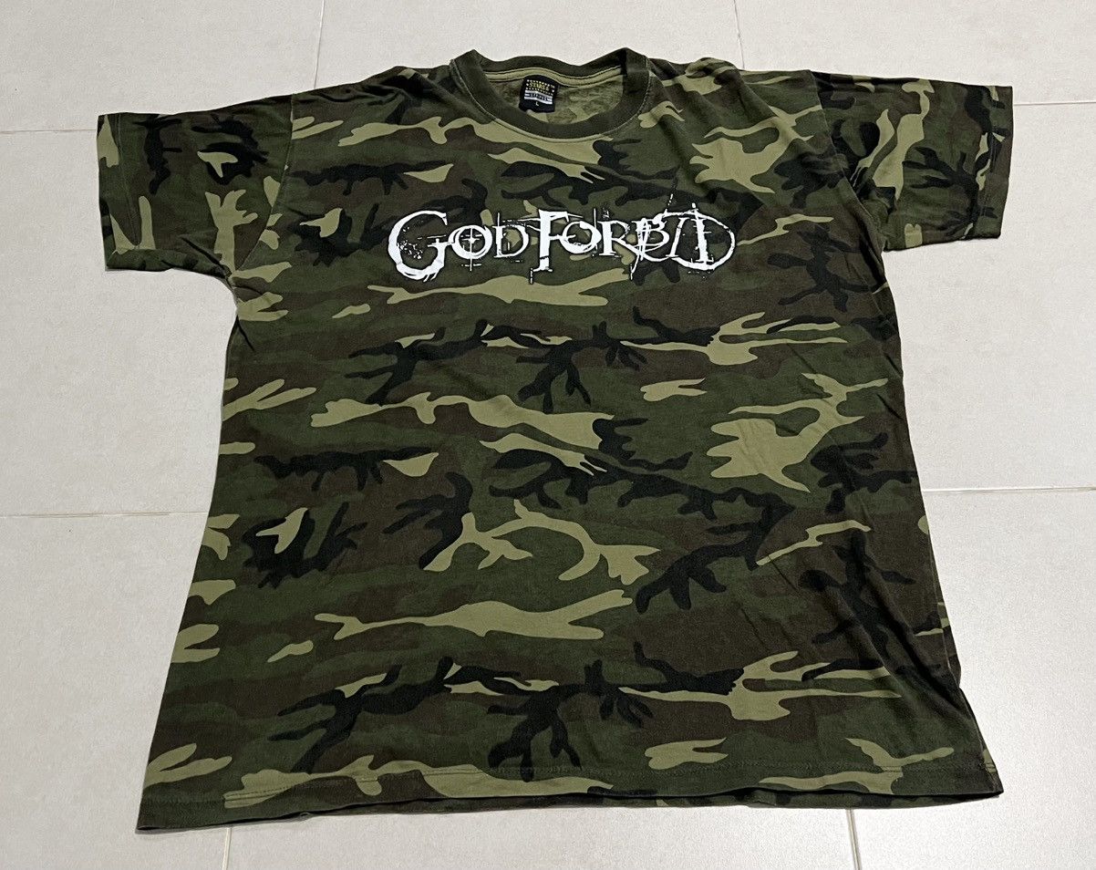 Band Tees × Vintage Vtg God Forbid Shirt Size US L / EU 52-54 / 3 - 1 Thumbnail