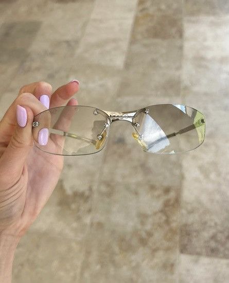 Dior Christian Dior Sunglasses Pop Shield Mask Vintage A0051 Size ONE SIZE - 2 Thumbnail