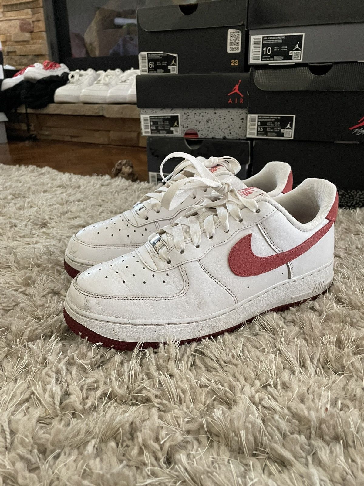 Nike Nike Air Force Valentines Day Size US 7 / EU 40 - 1 Thumbnail
