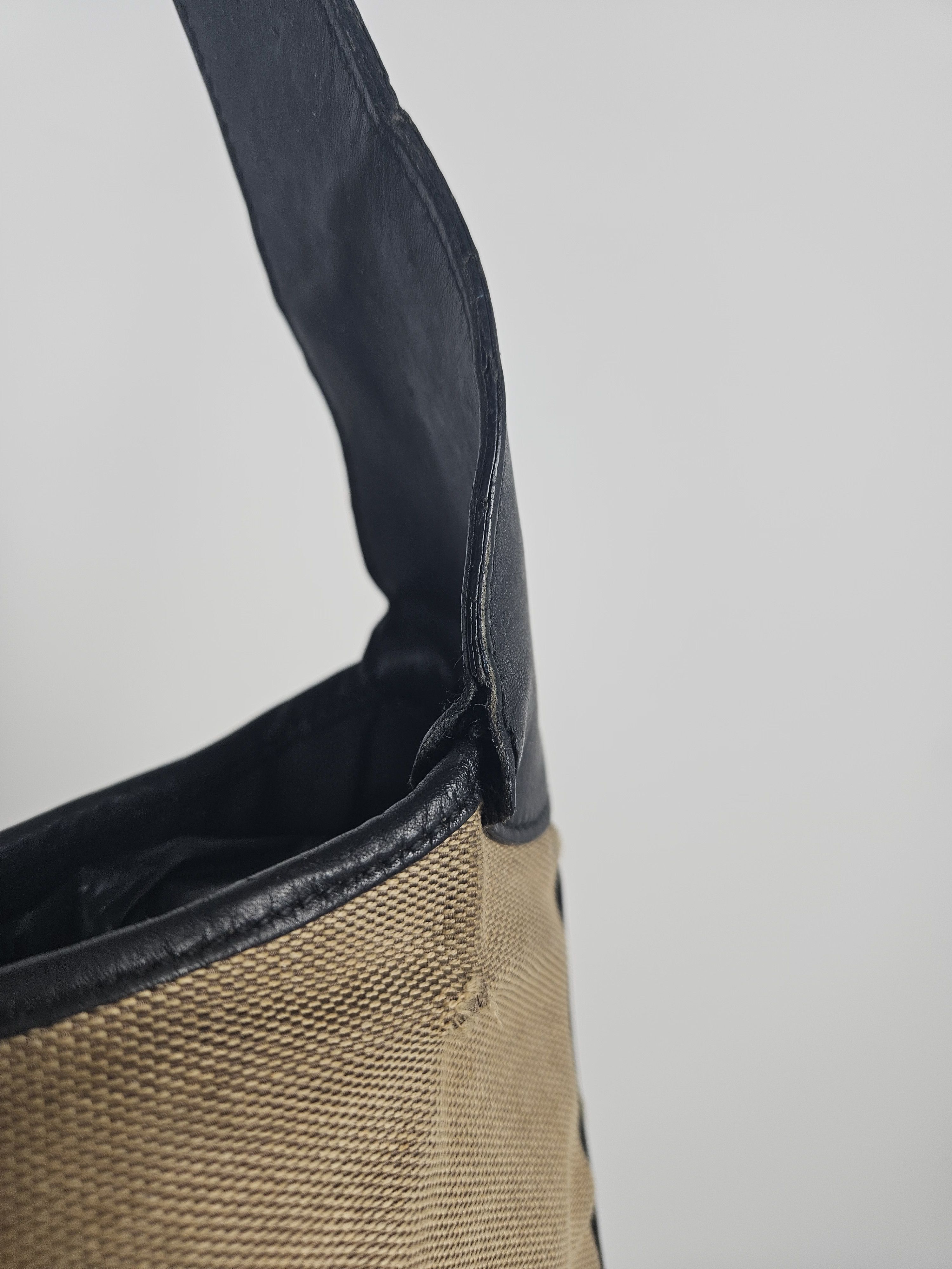 Gucci Vintage y2k Gucci Jackie canvas and leather hobo handbag Size ONE SIZE - 15 Thumbnail