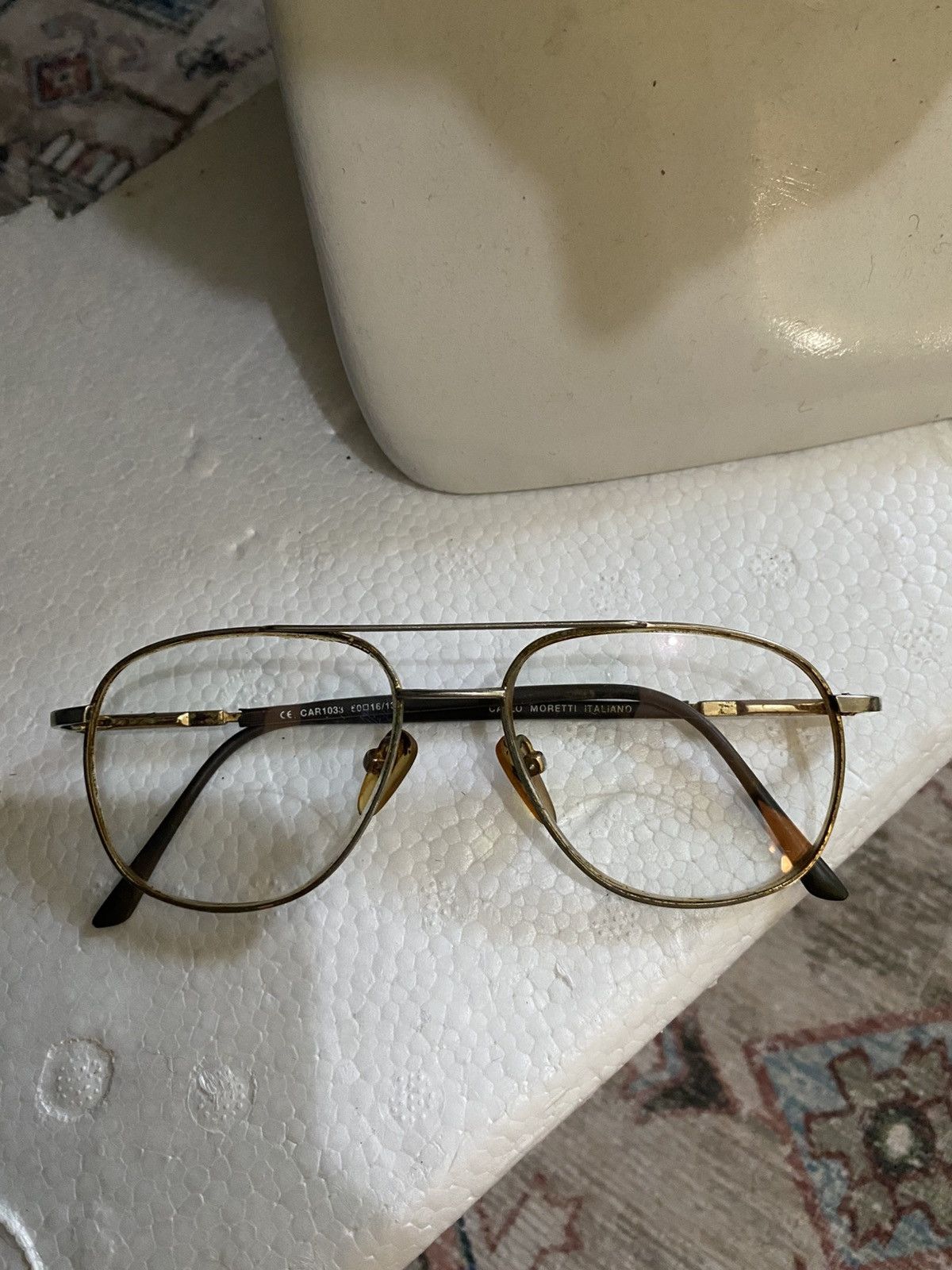 Vintage Vintage Carlo Moretti Italiano aviator glasses Size ONE SIZE - 1 Thumbnail
