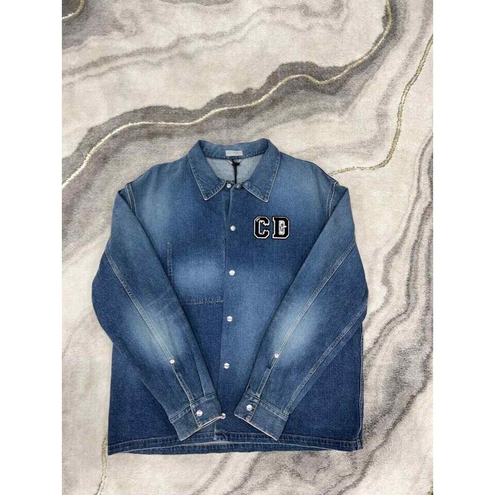 Dior Dior and Kenny Overshirt Shirt Jacket Long Sleeve 54 Size US L / EU 52-54 / 3 - 4 Thumbnail