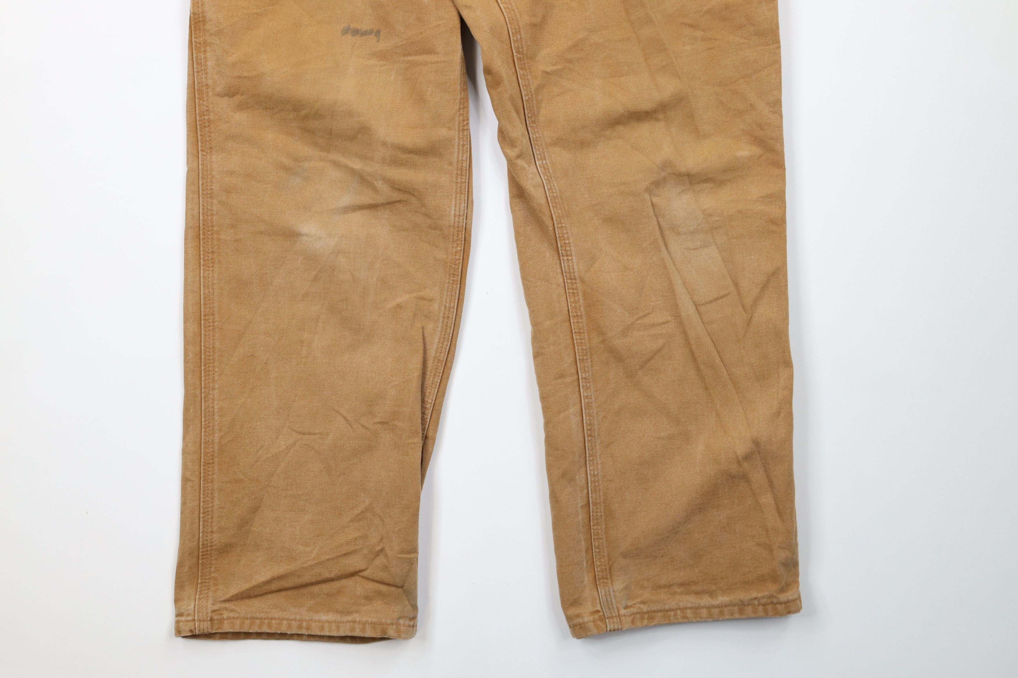 Carhartt × Vintage Vintage Carhartt Spell Out Loose Original Fit Wide Leg Pants Size US 30 / EU 46 - 4 Thumbnail